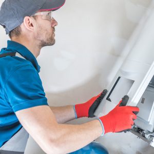 AccoolFix team providing reliable air conditioning repair service in Riyadh